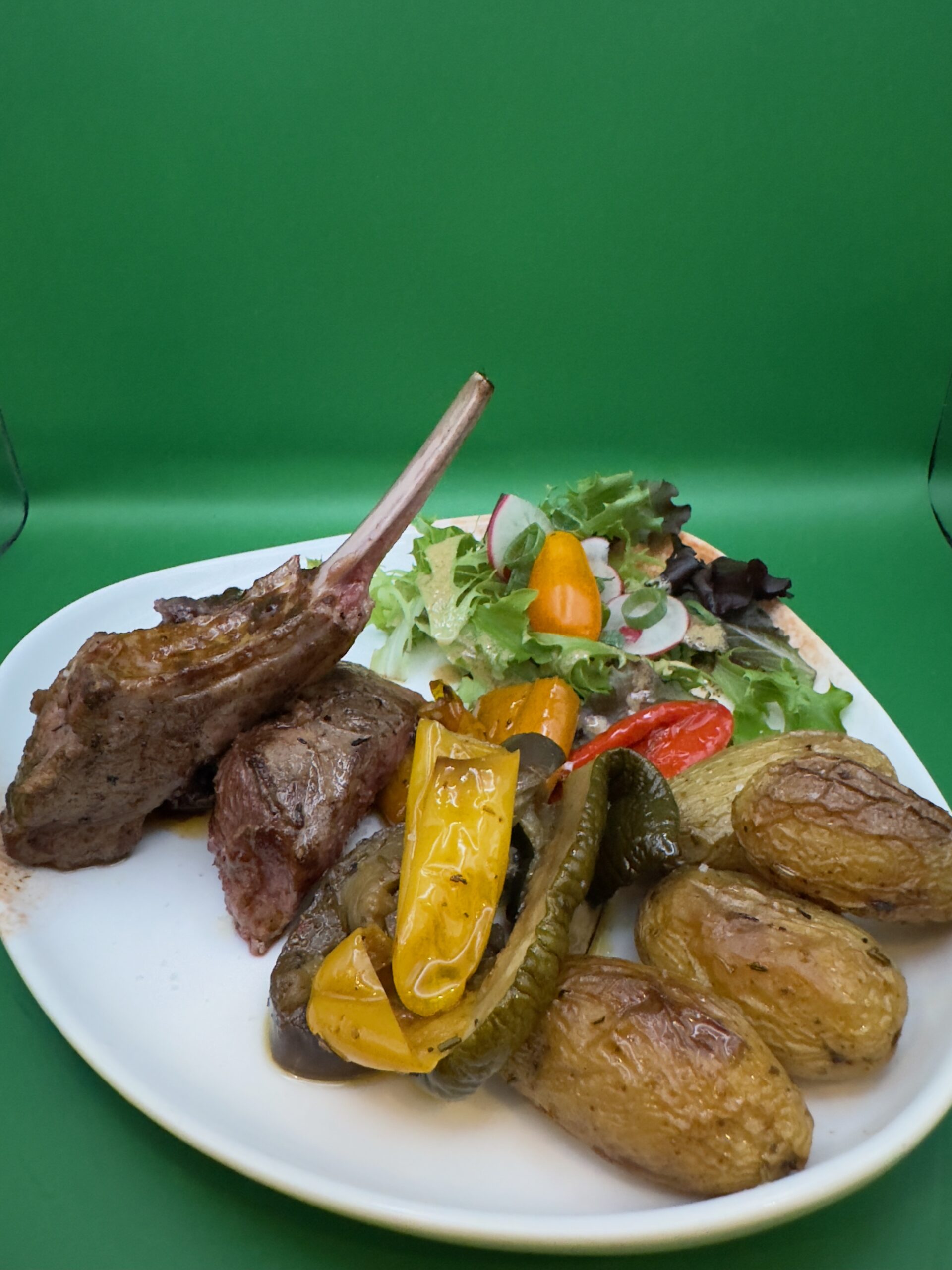 Plat gastronomique restaurant grill asado Le Selva Pornic